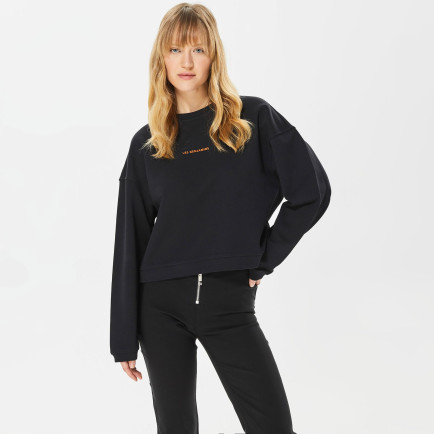 Les Benjamins Core Kadın Siyah Sweatshirt Les Benjamins Core Kadın Siyah Sweatshirt