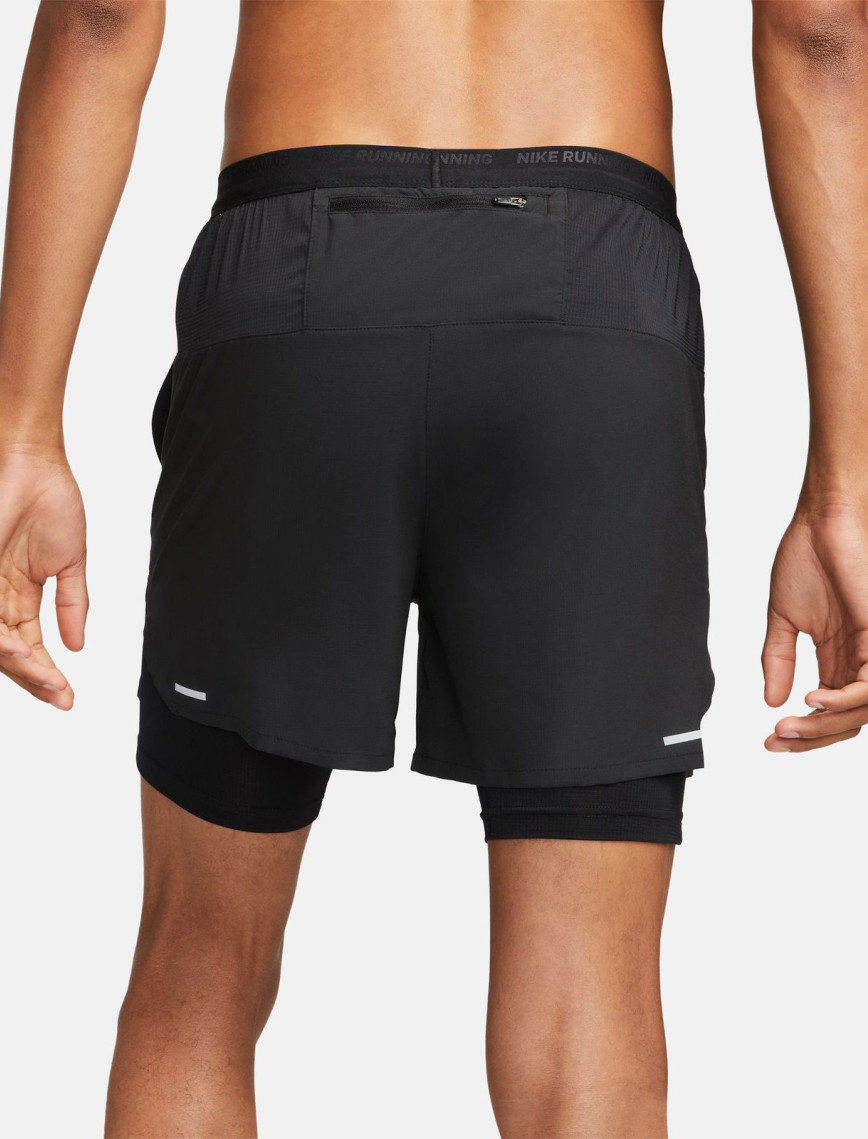 Nike Dri-Fit Stride 13cm Hybrid Erkek Siyah Şort Nike Dri-Fit Stride 13cm Hybrid Erkek Siyah Şort