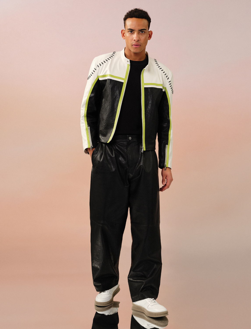 Pasquale Siyah Erkek Deri Pantolon Pasquale Siyah Erkek Deri Pantolon