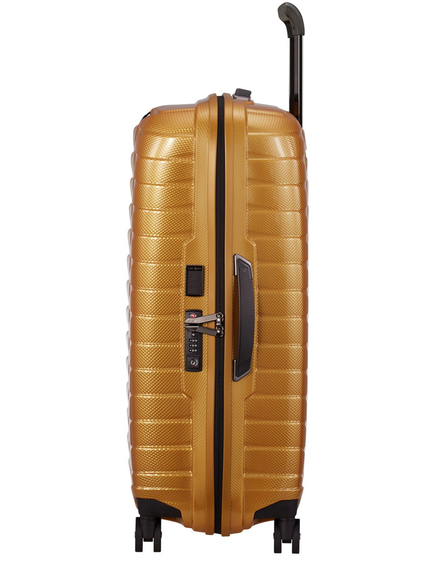 Samsonite Proxis - Spinner Sarı 4 Tekerlekli Orta Boy Valiz 69cm