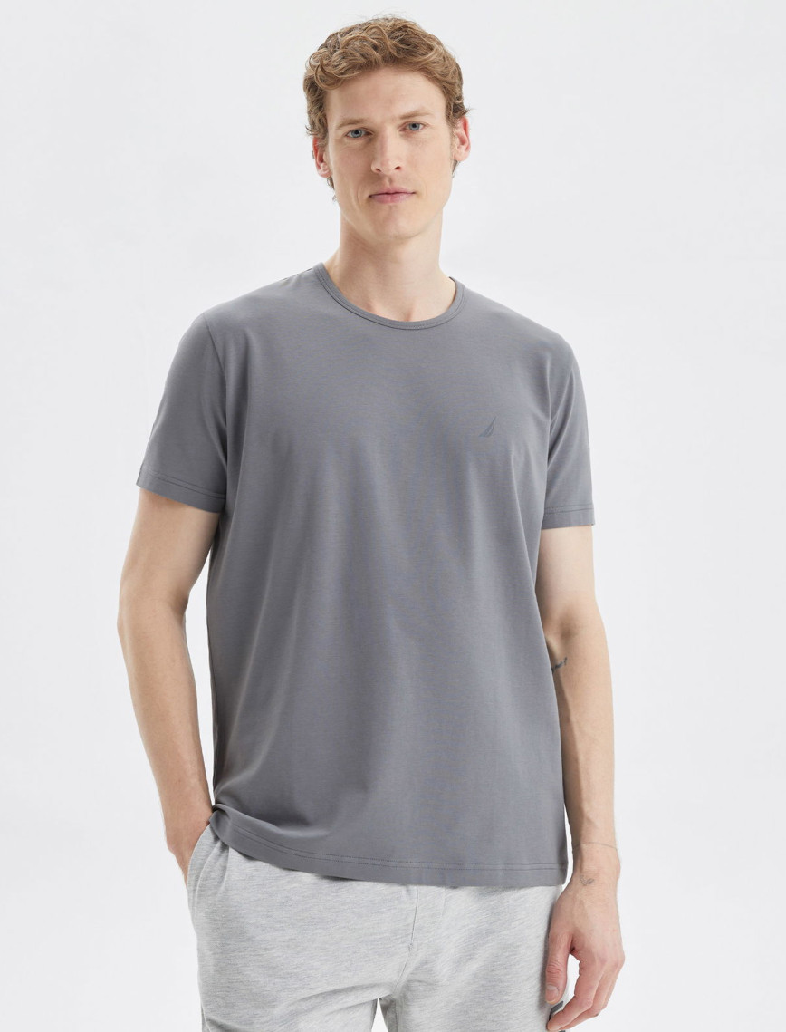 Nautica Erkek Gri T-Shirt Nautica Erkek Gri T-Shirt