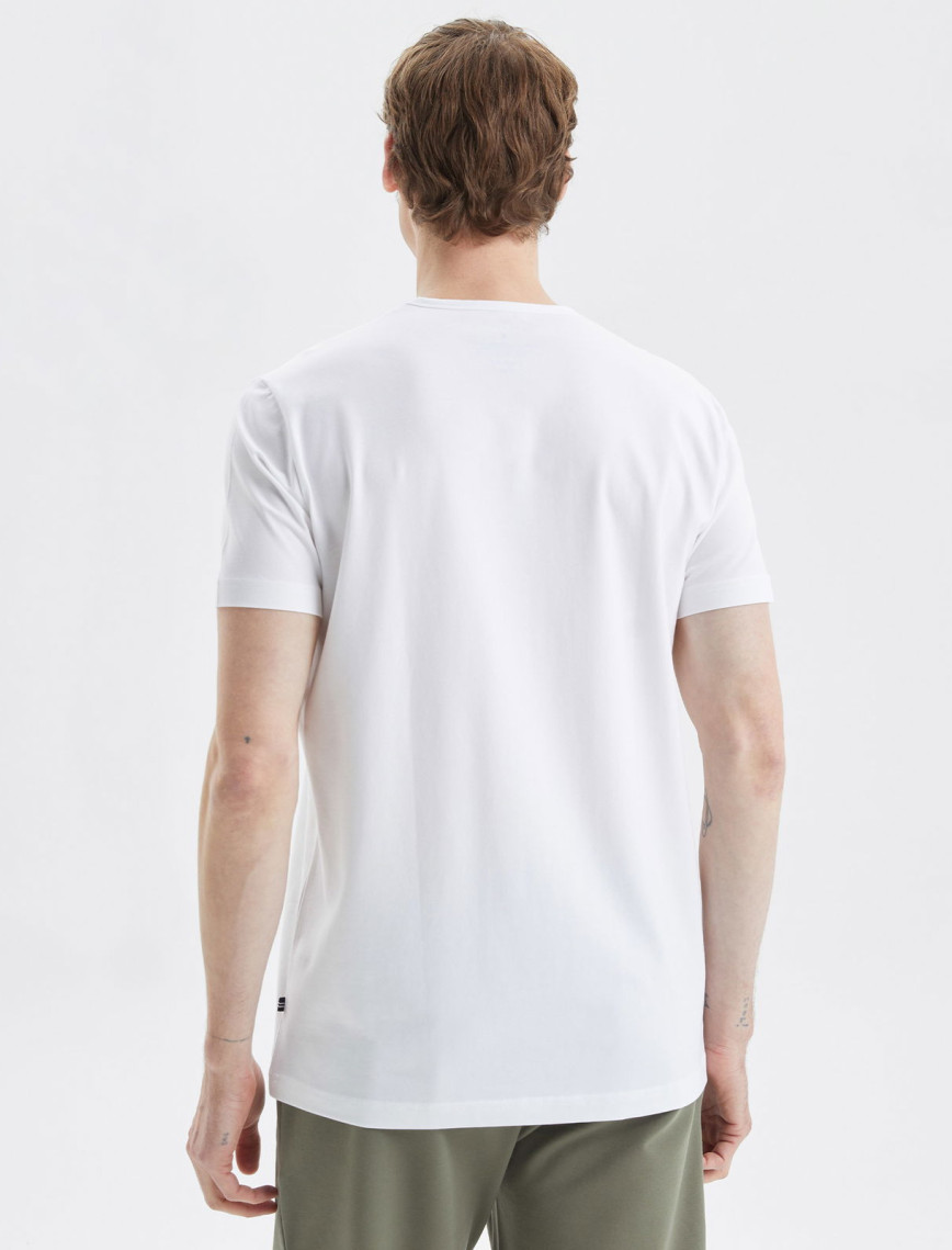 Nautica Erkek Beyaz T-Shirt Nautica Erkek Beyaz T-Shirt