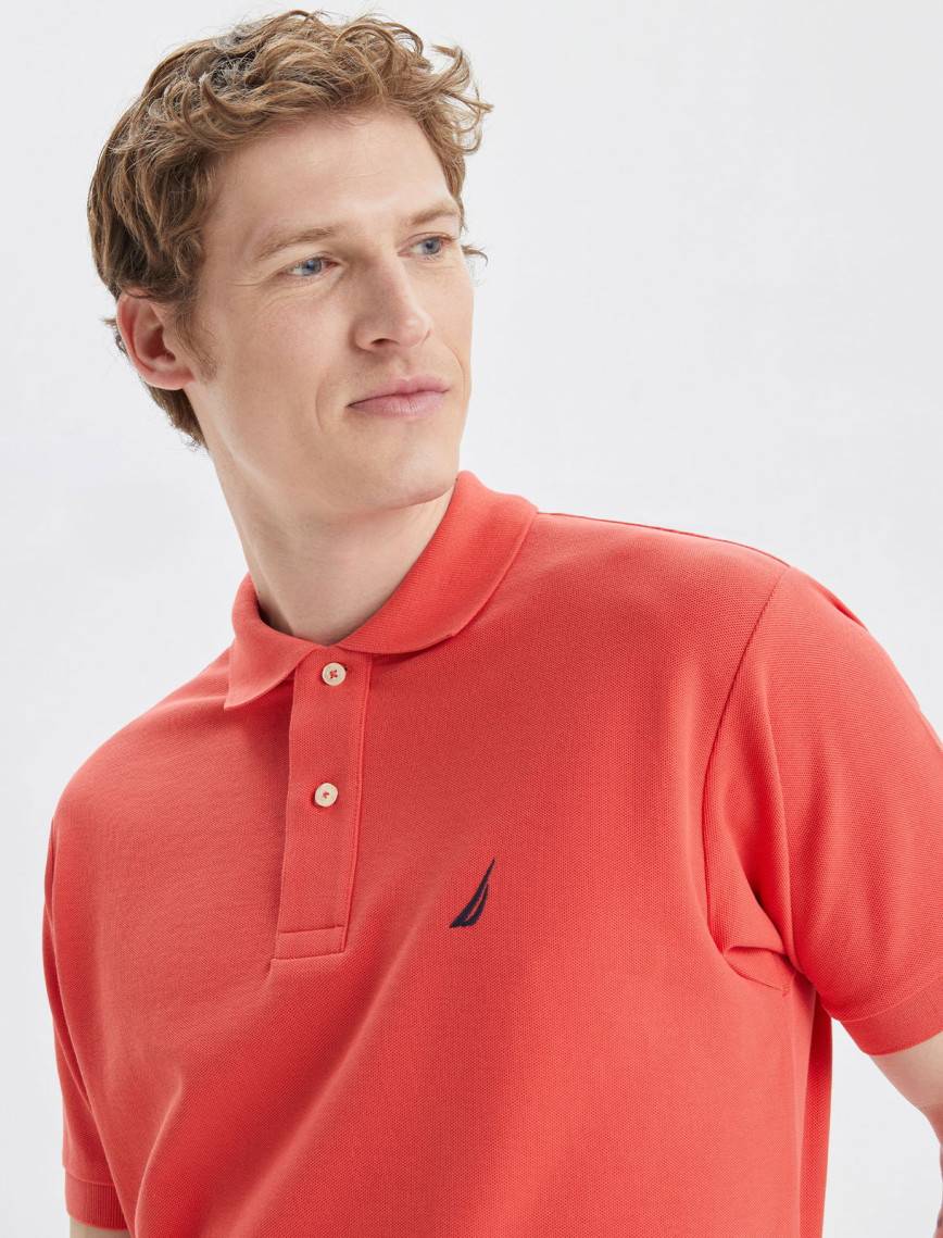 Nautica Erkek Turuncu Classic Fit Kısa Kollu Polo Yaka T-Shirt Nautica Erkek Turuncu Classic Fit Kısa Kollu Polo Yaka T-Shirt