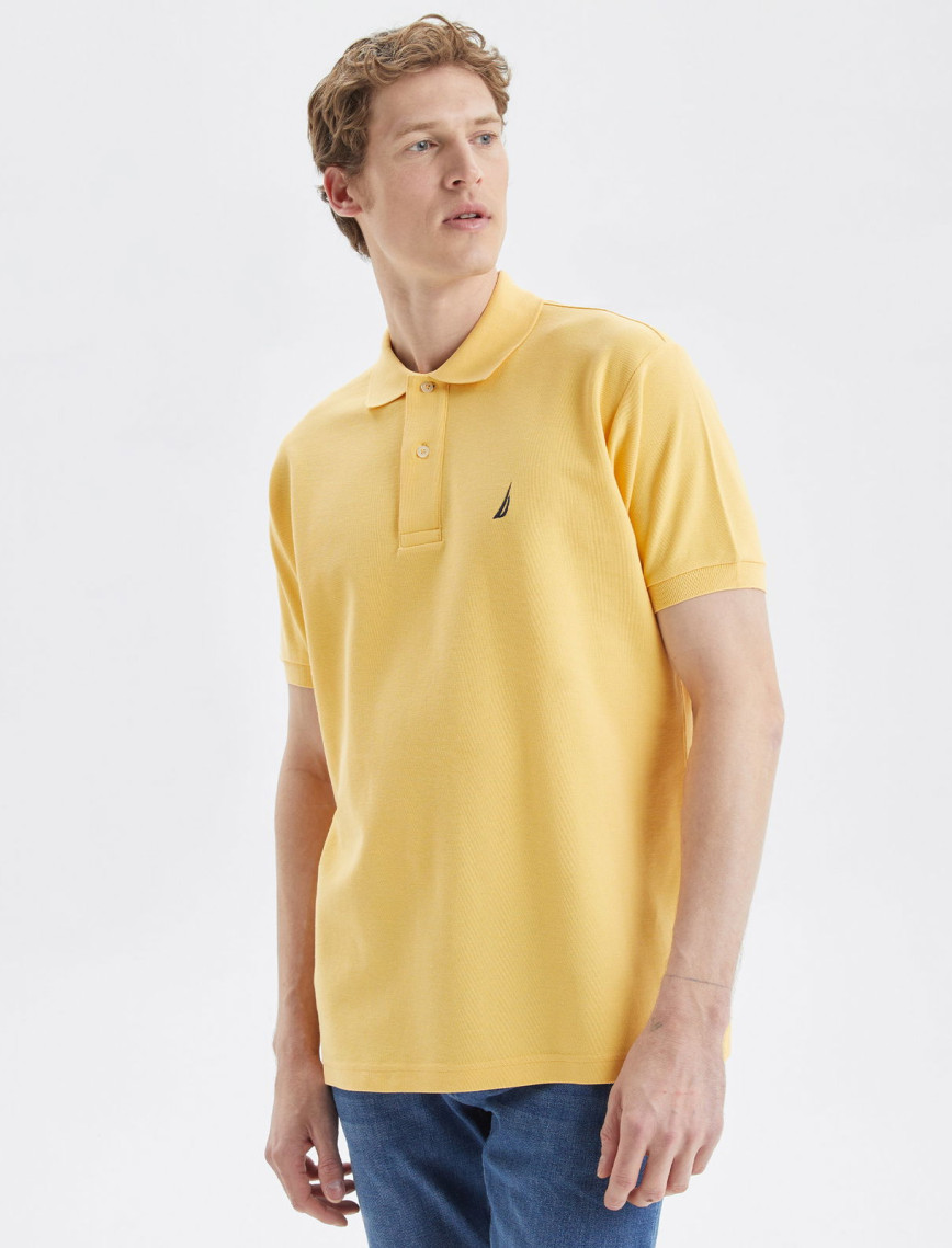 Nautica Erkek Sarı Classic Fit Kısa Kollu Polo Nautica Erkek Sarı Classic Fit Kısa Kollu Polo