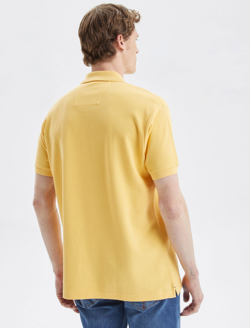 Nautica Erkek Sarı Classic Fit Kısa Kollu Polo Nautica Erkek Sarı Classic Fit Kısa Kollu Polo
