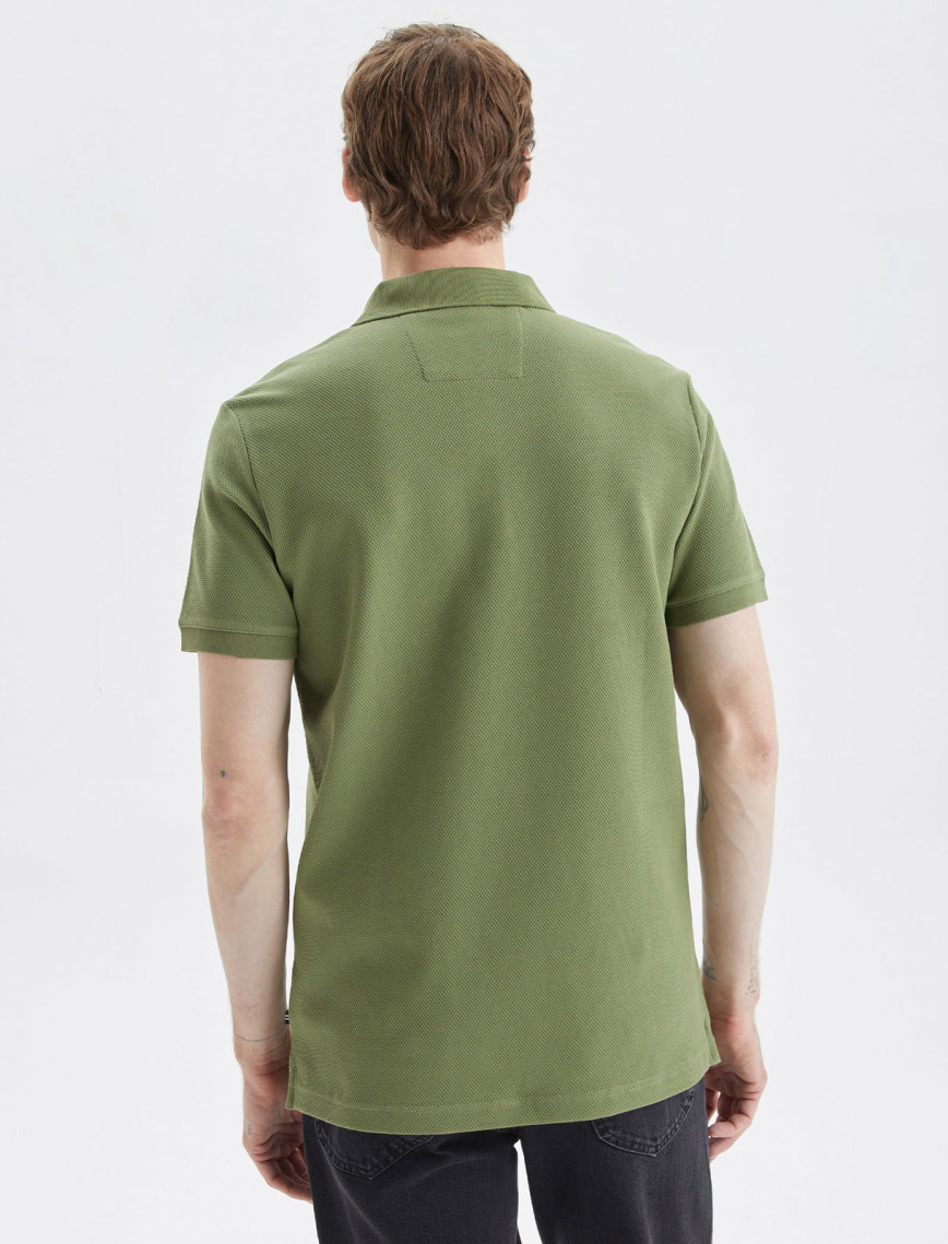 Nautica Erkek Yeşil Slim Fit Kısa Kollu Polo Nautica Erkek Yeşil Slim Fit Kısa Kollu Polo