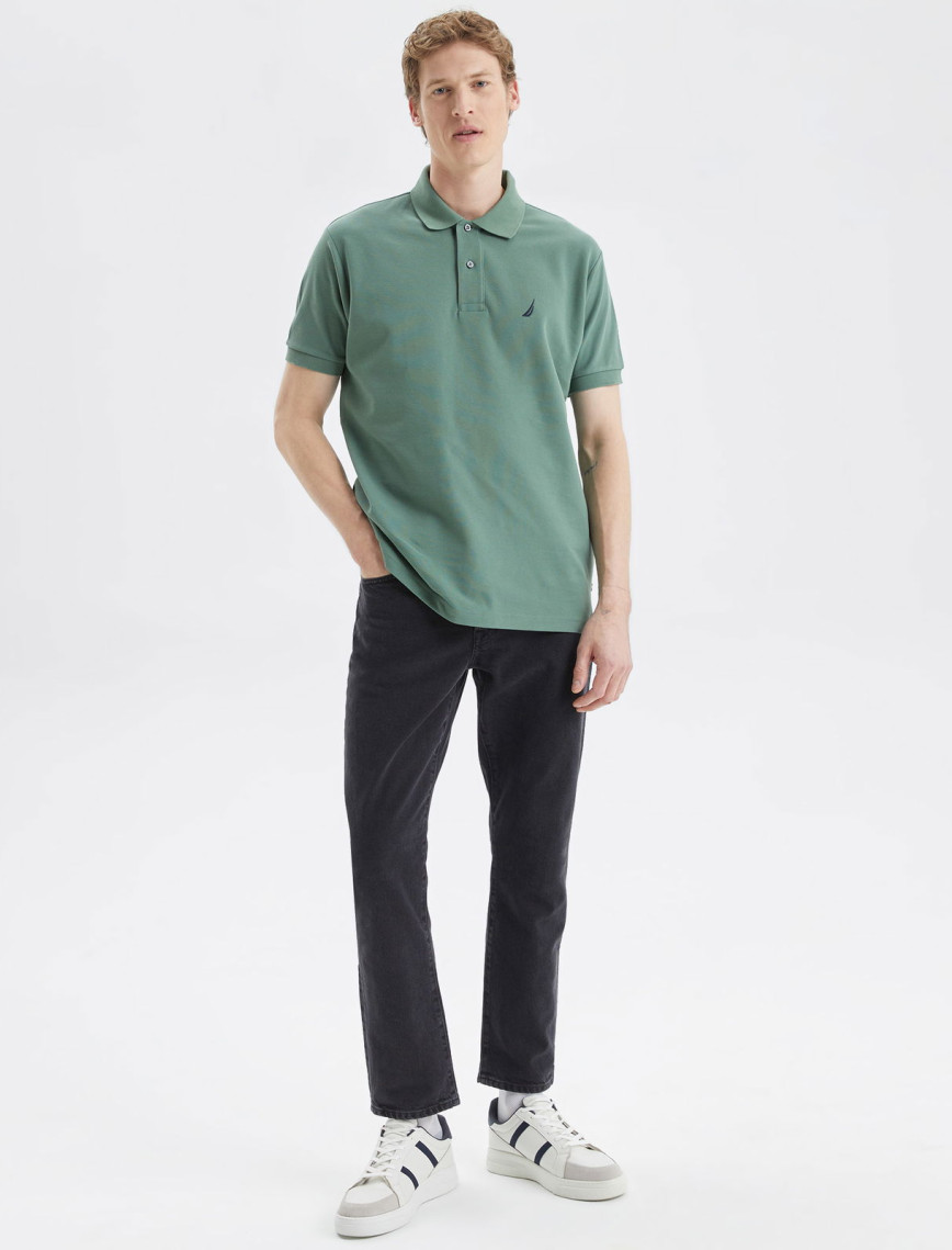 Nautica Erkek Yeşil Classic Fit Kısa Kollu Polo Yaka T-Shirt Nautica Erkek Yeşil Classic Fit Kısa Kollu Polo Yaka T-Shirt