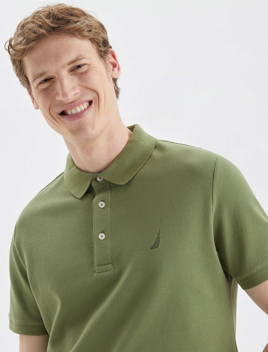 Nautica Erkek Yeşil Slim Fit Kısa Kollu Polo Nautica Erkek Yeşil Slim Fit Kısa Kollu Polo