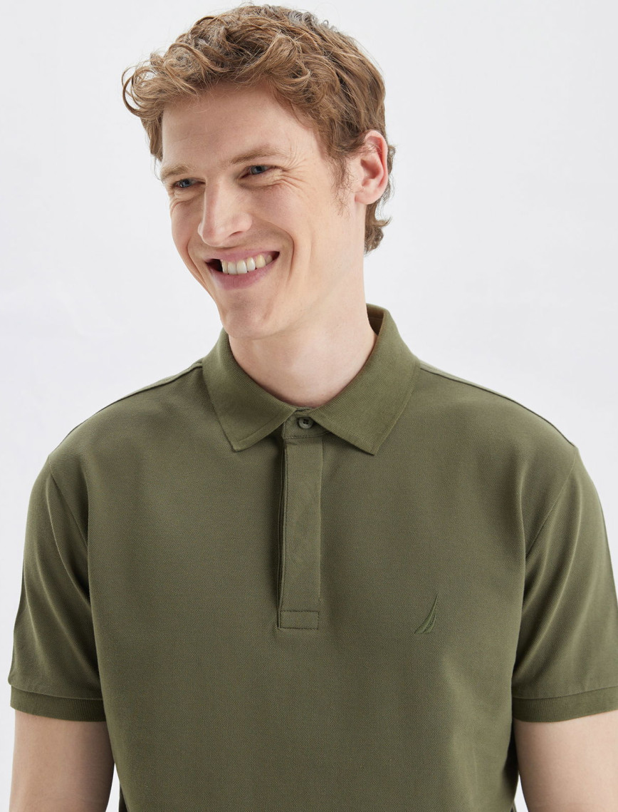 Nautica Erkek Yeşil Slim Fit Kısa Kollu Polo Nautica Erkek Yeşil Slim Fit Kısa Kollu Polo