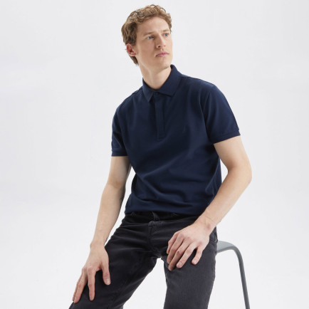 Nautica Erkek Lacivert Slim Fit Kısa Kollu Polo Nautica Erkek Lacivert Slim Fit Kısa Kollu Polo