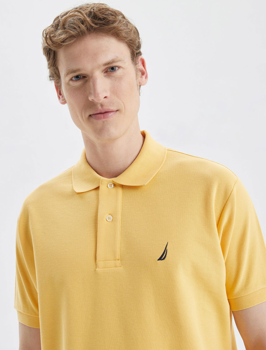Nautica Erkek Sarı Classic Fit Kısa Kollu Polo Nautica Erkek Sarı Classic Fit Kısa Kollu Polo