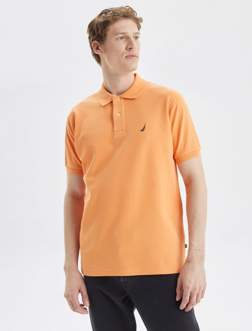 Nautica Erkek Turuncu Classic Fit Kısa Kollu Polo Nautica Erkek Turuncu Classic Fit Kısa Kollu Polo