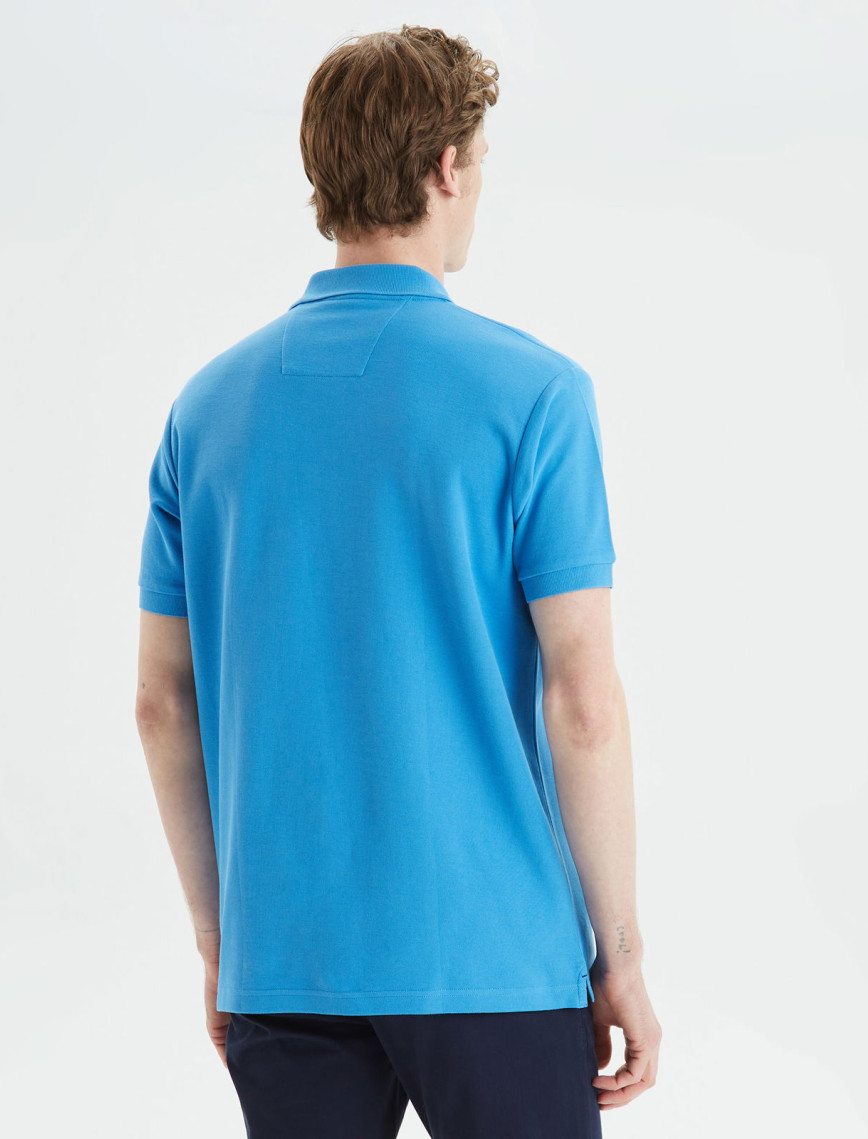Nautica Erkek Mavi Classic Fit Kısa Kollu Polo Yaka T-Shirt Nautica Erkek Mavi Classic Fit Kısa Kollu Polo Yaka T-Shirt