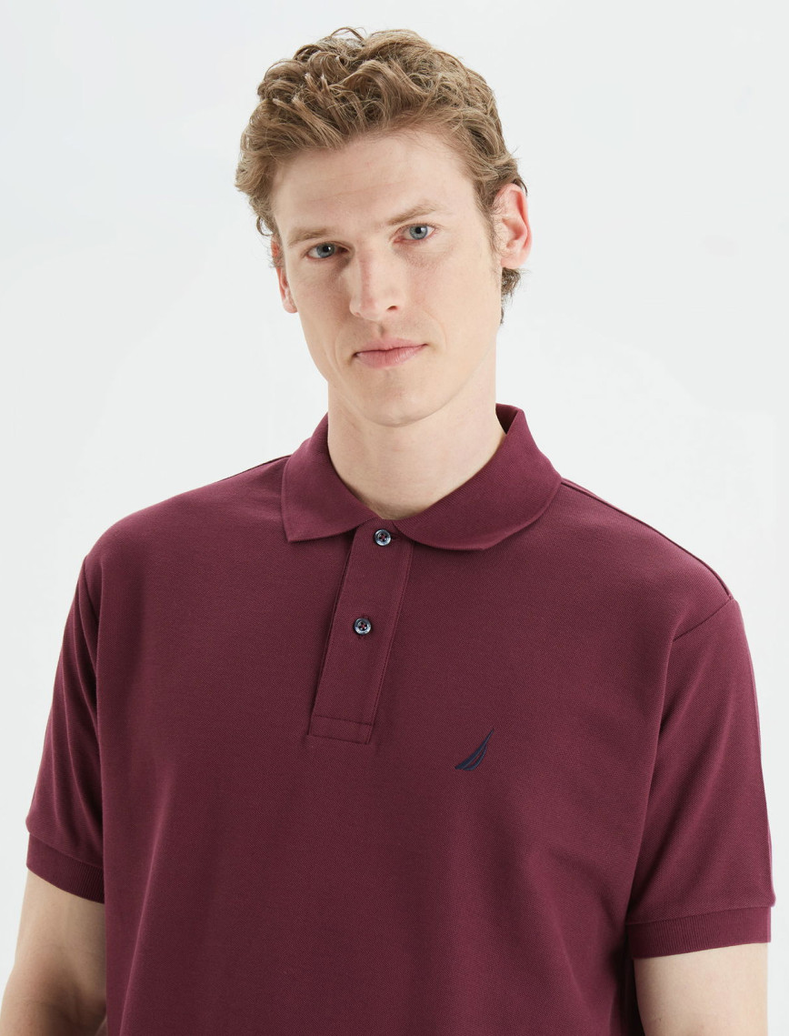 Nautica Erkek Bordo Classic Fit Kısa Kollu Polo Nautica Erkek Bordo Classic Fit Kısa Kollu Polo