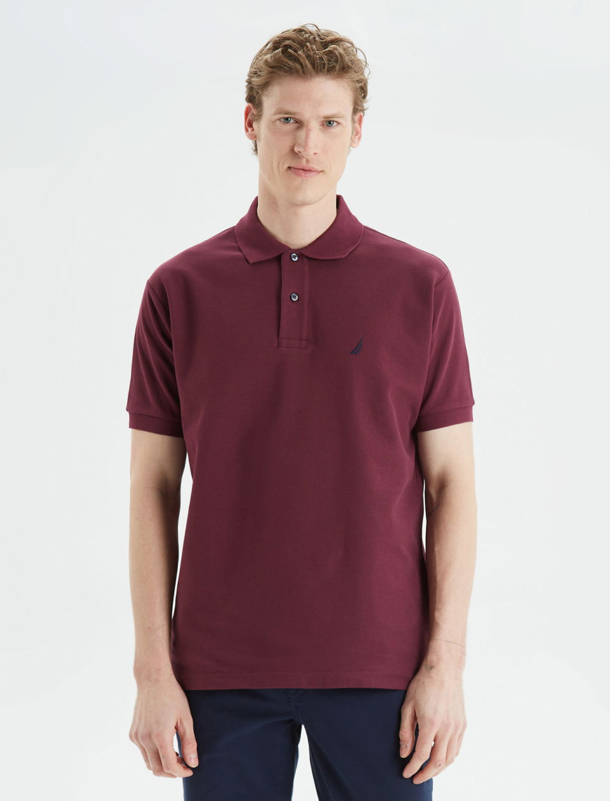 Nautica Erkek Bordo Classic Fit Kısa Kollu Polo Nautica Erkek Bordo Classic Fit Kısa Kollu Polo