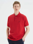 Nautica Erkek Kırmızı Classic Fit Kısa Kollu Polo Yaka T-Shirt Nautica Erkek Kırmızı Classic Fit Kısa Kollu Polo Yaka T-Shirt