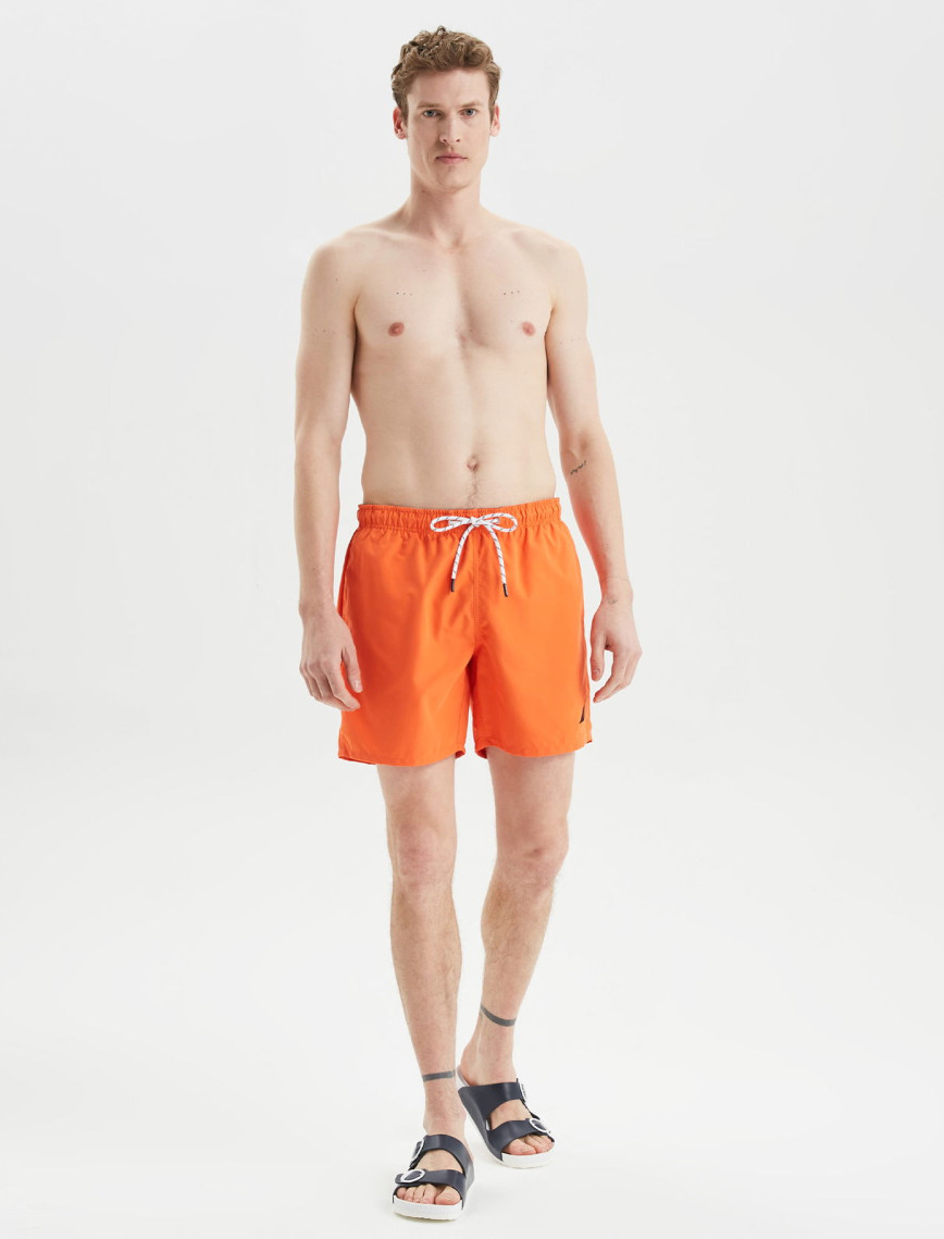 Nautica Erkek Turuncu Mayo Şort
