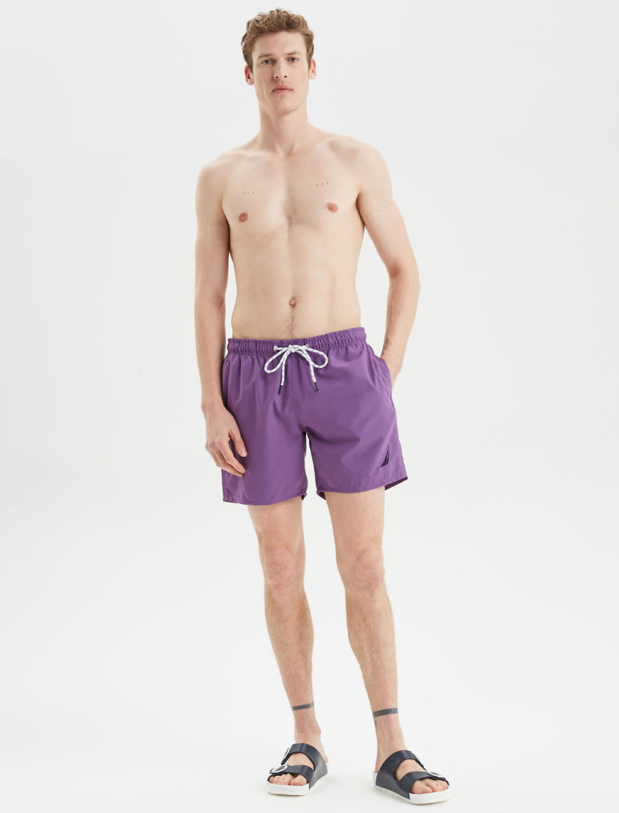 Nautica Erkek Mor Regular Fit Mayo Şort Nautica Erkek Mor Regular Fit Mayo Şort