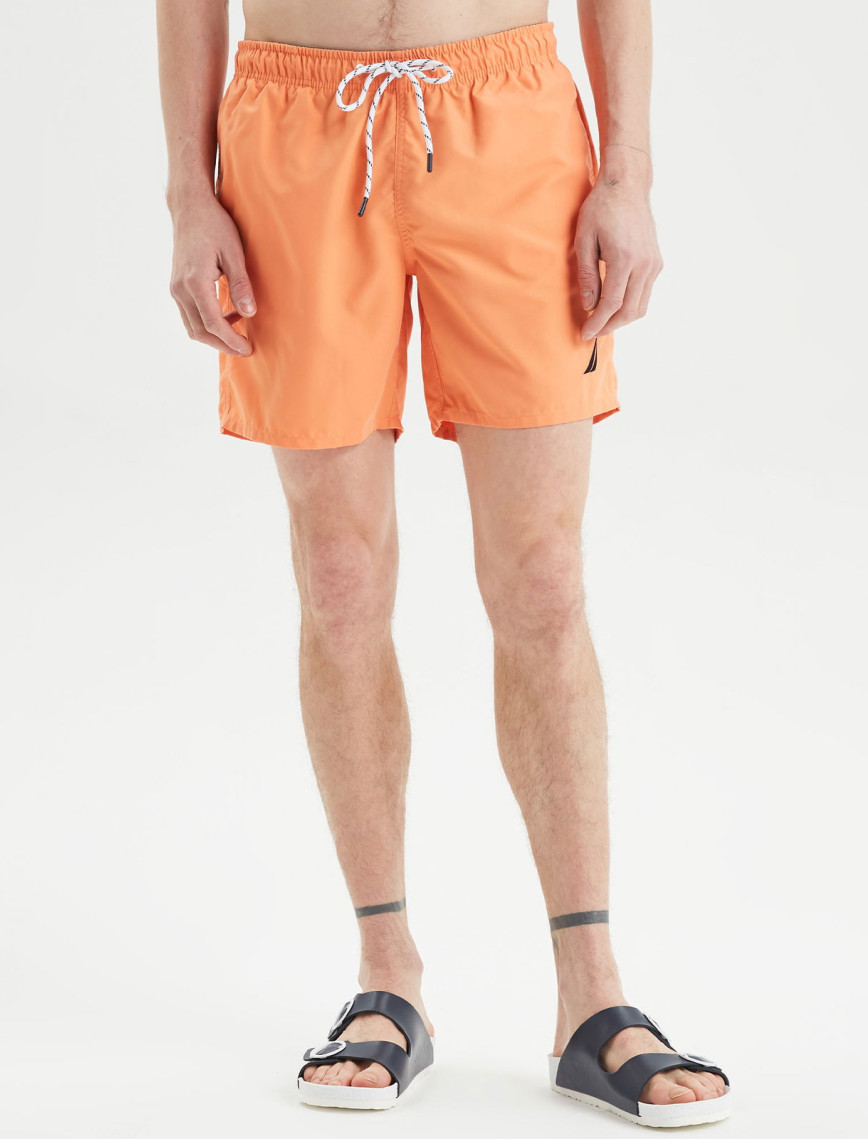 Nautica Erkek Turuncu Regular Fit Mayo Şort Nautica Erkek Turuncu Regular Fit Mayo Şort