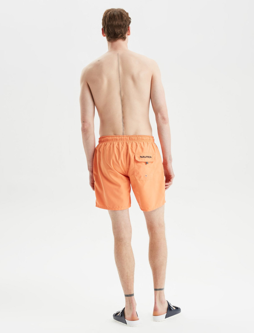 Nautica Erkek Turuncu Regular Fit Mayo Şort Nautica Erkek Turuncu Regular Fit Mayo Şort