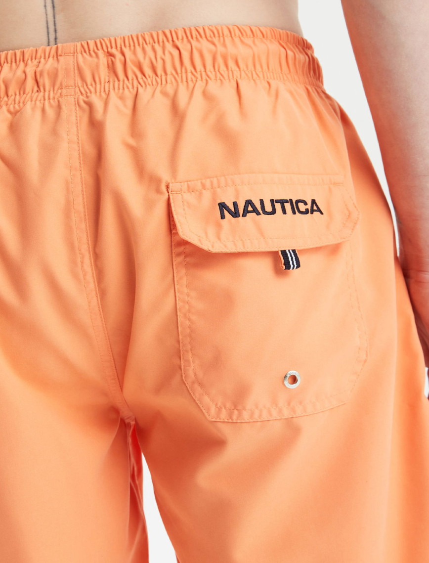 Nautica Erkek Turuncu Regular Fit Mayo Şort Nautica Erkek Turuncu Regular Fit Mayo Şort