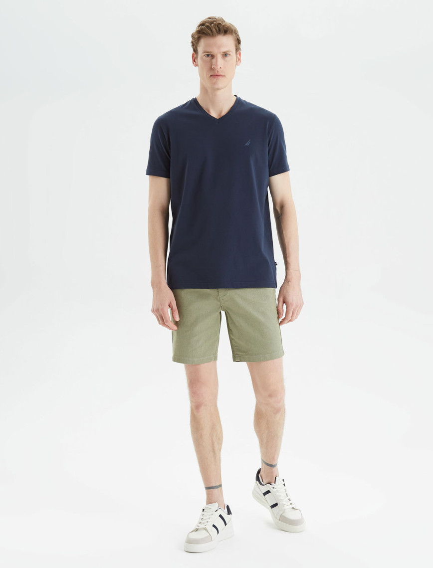 Nautica Erkek Lacivert Standart Fit T-Shirt Nautica Erkek Lacivert Standart Fit T-Shirt