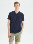 Nautica Erkek Gri Standart Fit T-Shirt Nautica Erkek Gri Standart Fit T-Shirt