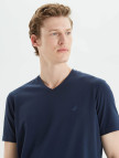 Nautica Erkek Lacivert Standart Fit T-Shirt Nautica Erkek Lacivert Standart Fit T-Shirt