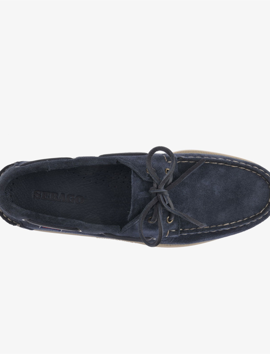 Sebago Portland Flesh Out Erkek Lacivert Süet Deri Ayakkabı Sebago Portland Flesh Out Erkek Lacivert Süet Deri Ayakkabı