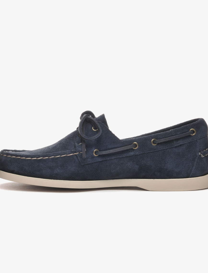 Sebago Portland Flesh Out Erkek Lacivert Süet Deri Ayakkabı Sebago Portland Flesh Out Erkek Lacivert Süet Deri Ayakkabı