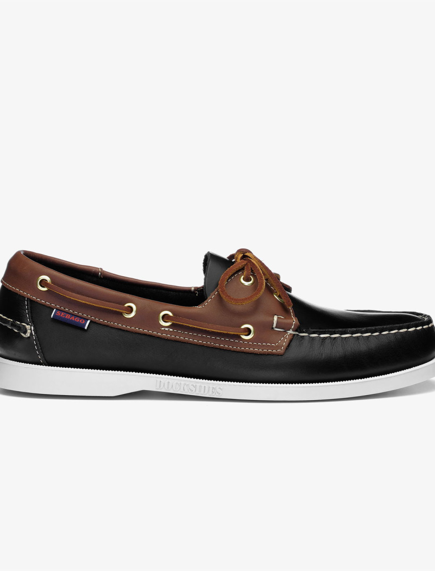 Sebago Portland Lea Wax Lea Erkek Siyah Deri Ayakkabı Sebago Portland Lea Wax Lea Erkek Siyah Deri Ayakkabı