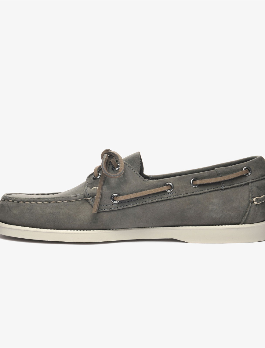 Sebago Docksides Portland Crazy Erkek Gri Deri Ayakkabı Sebago Docksides Portland Crazy Erkek Gri Deri Ayakkabı