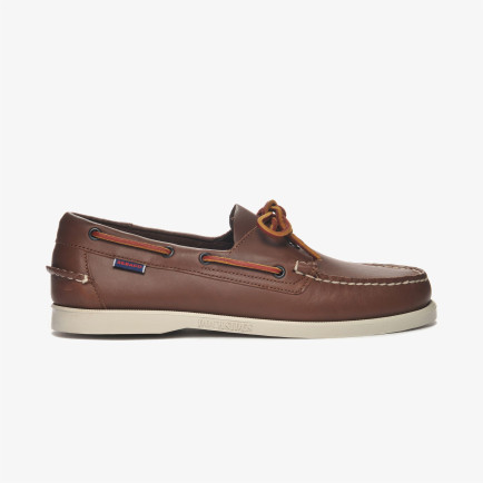 Sebago Docksides Portland Erkek Kahverengi Deri Ayakkabı Sebago Docksides Portland Erkek Kahverengi Deri Ayakkabı