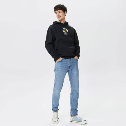 Huf Three Hundred Erkek Siyah Hoodie Huf Three Hundred Erkek Siyah Hoodie