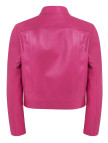 Maura Pembe Kadın Deri Ceket Maura Pembe Kadın Deri Ceket