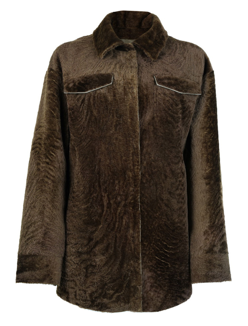 Chayan Yeşil Kadın Çift Taraflı Gömlek Chayan Yeşil Kadın Çift Taraflı Gömlek