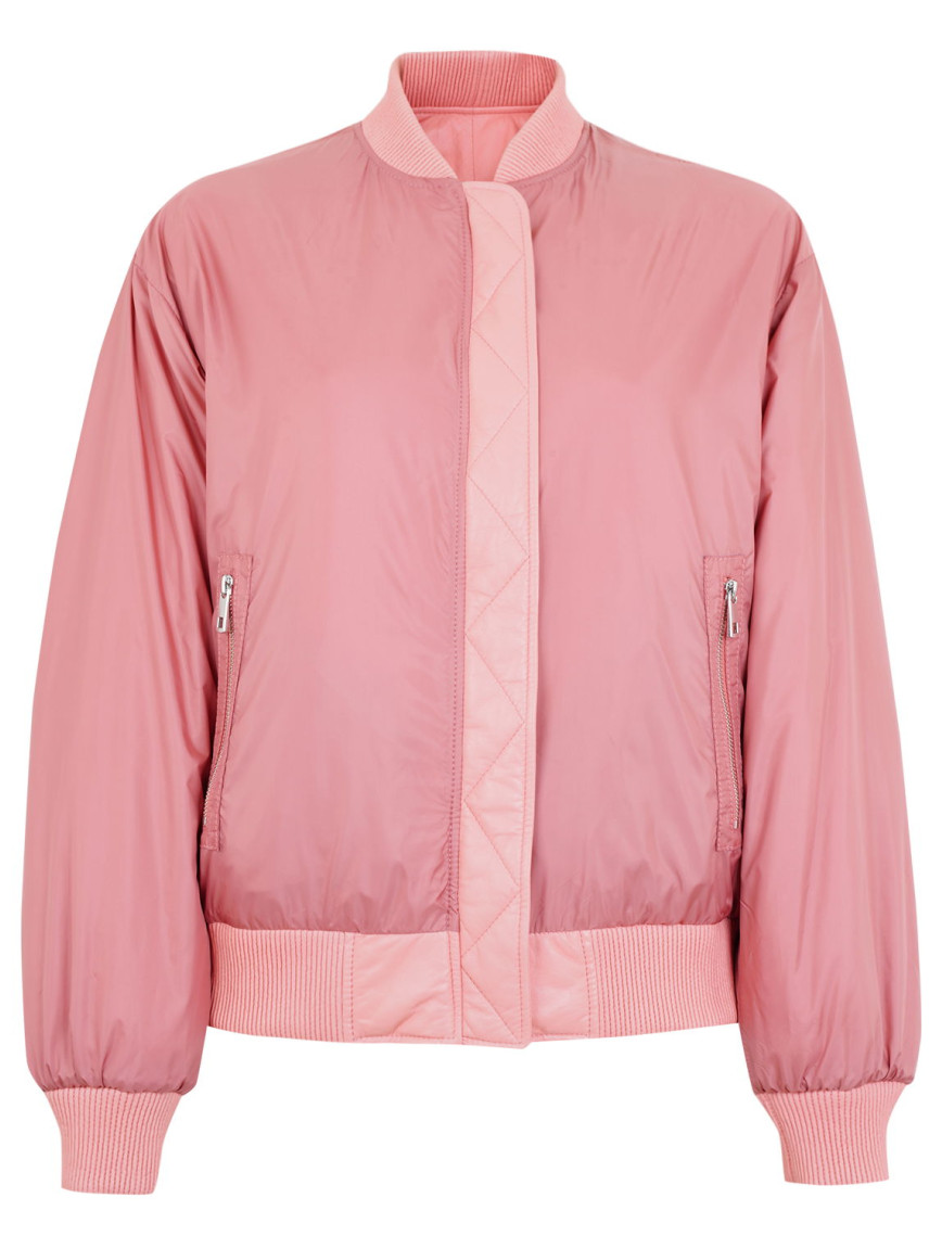 Aulora Kadın Çift Taraflı Deri Bomber Aulora Kadın Çift Taraflı Deri Bomber