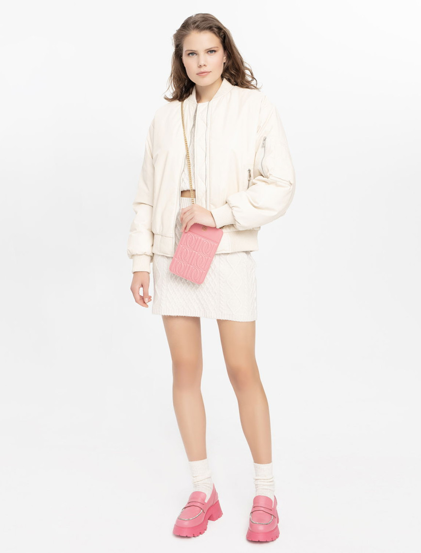 Aulora Kadın Çift Taraflı Deri Bomber Aulora Kadın Çift Taraflı Deri Bomber