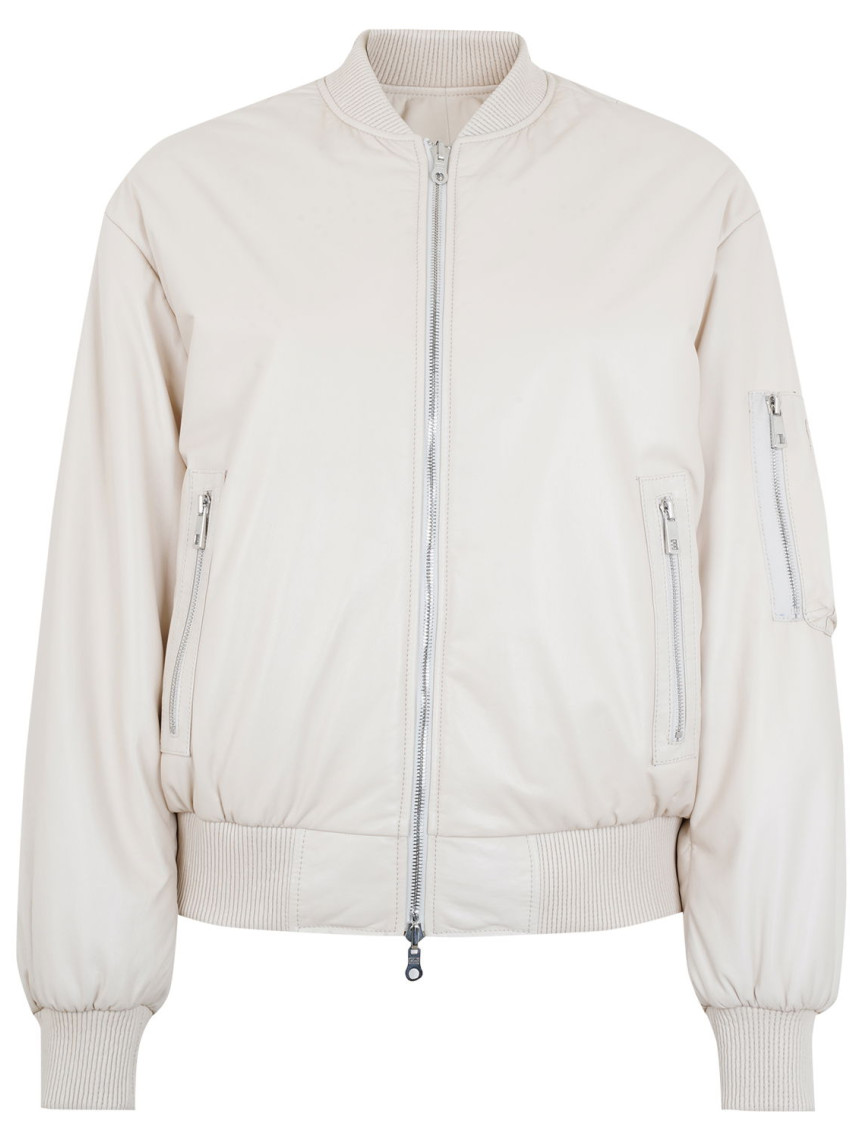 Aulora Kadın Çift Taraflı Deri Bomber Aulora Kadın Çift Taraflı Deri Bomber