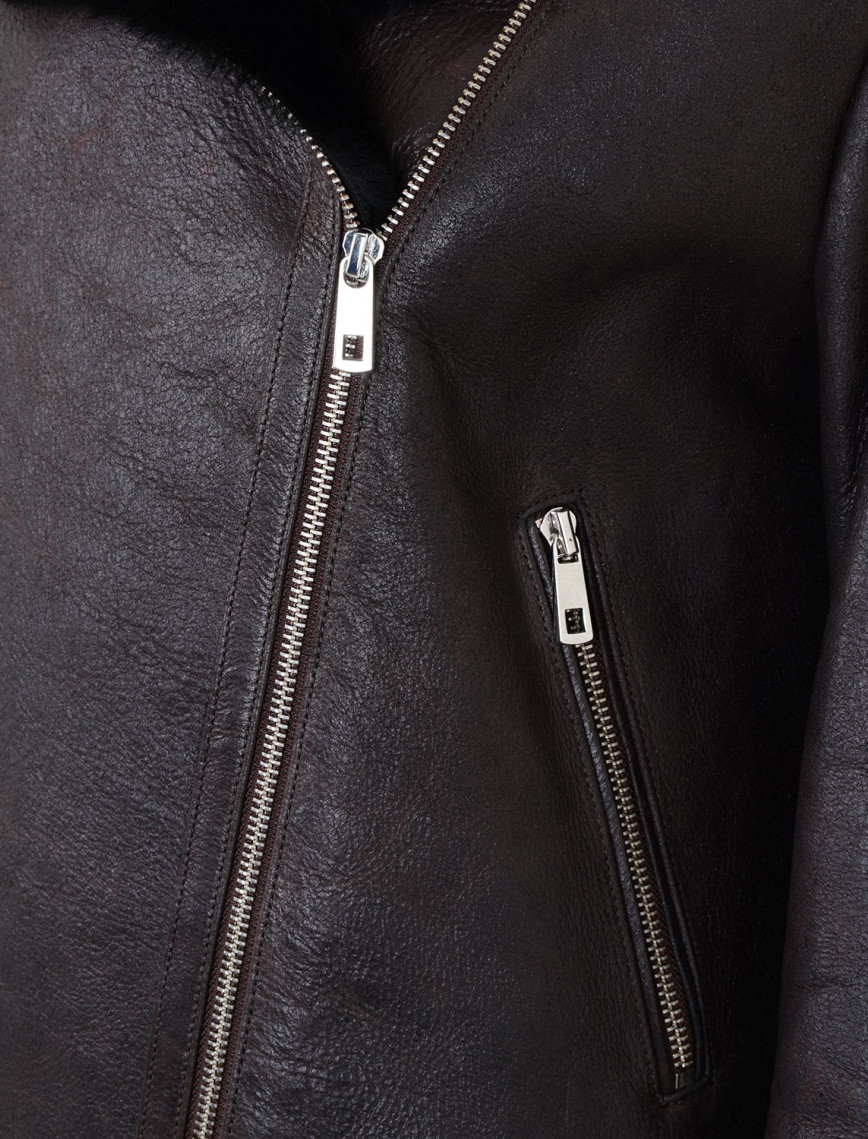 Chailyn Siyah Kadın Kürk Biker Chailyn Siyah Kadın Kürk Biker