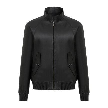 Akando Siyah Erkek Bomber Deri Ceket Akando Siyah Erkek Bomber Deri Ceket