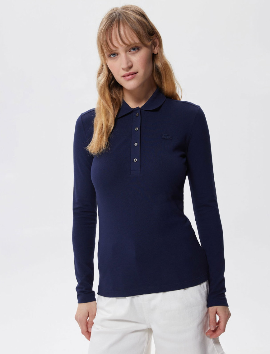 Lacoste Kadın Lacivert Polo Lacoste Kadın Lacivert Polo