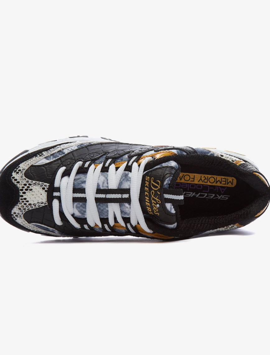 Skechers D'Lıtes Runway Ready Kadın Siyah Spor Ayakkabı Skechers D'Lıtes Runway Ready Kadın Siyah Spor Ayakkabı