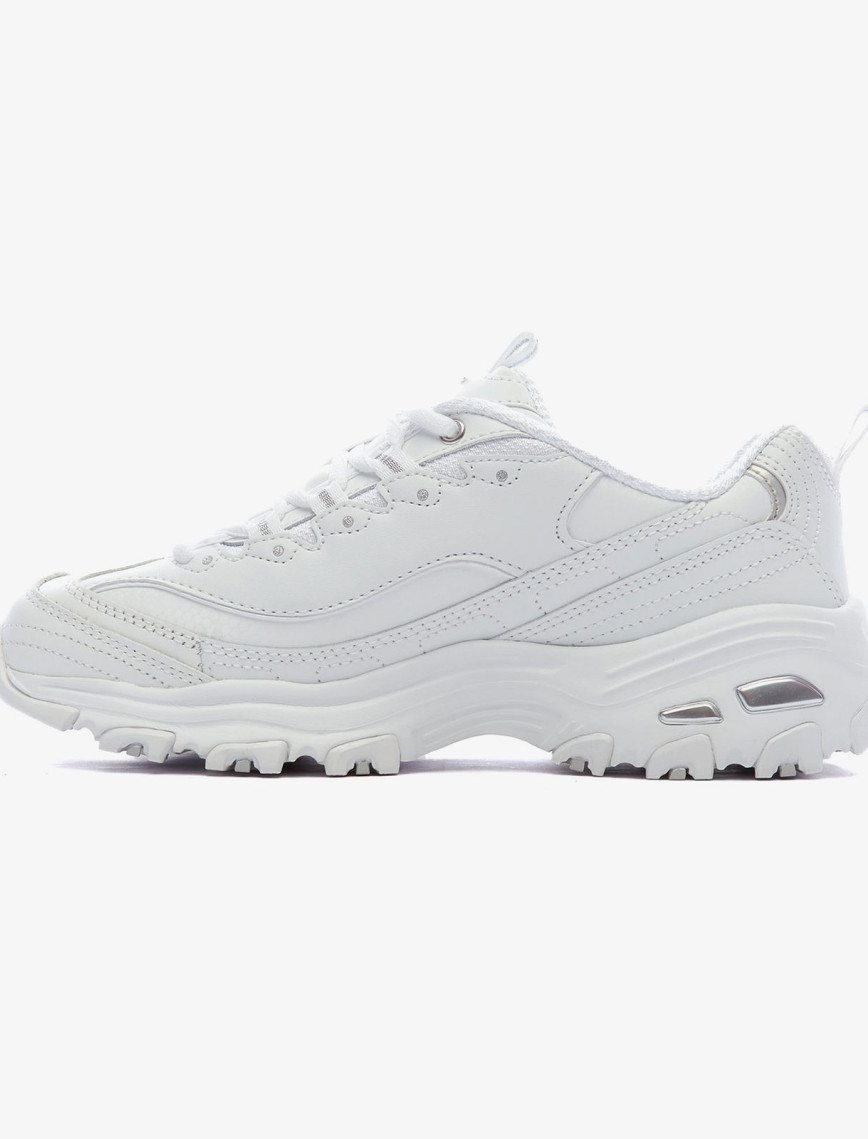 Skechers D'Lites Kadın Beyaz Ayakkabı Skechers D'Lites Kadın Beyaz Ayakkabı