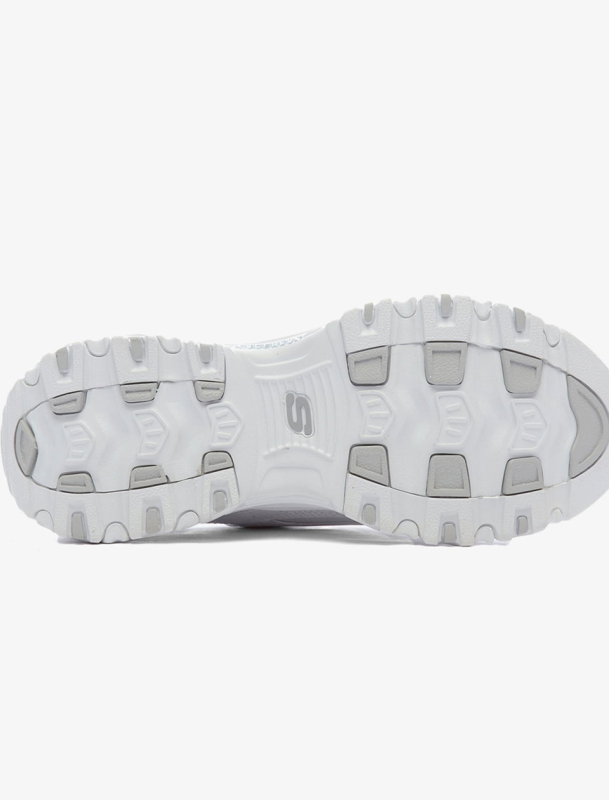 Skechers D'Lites Kadın Beyaz Ayakkabı Skechers D'Lites Kadın Beyaz Ayakkabı