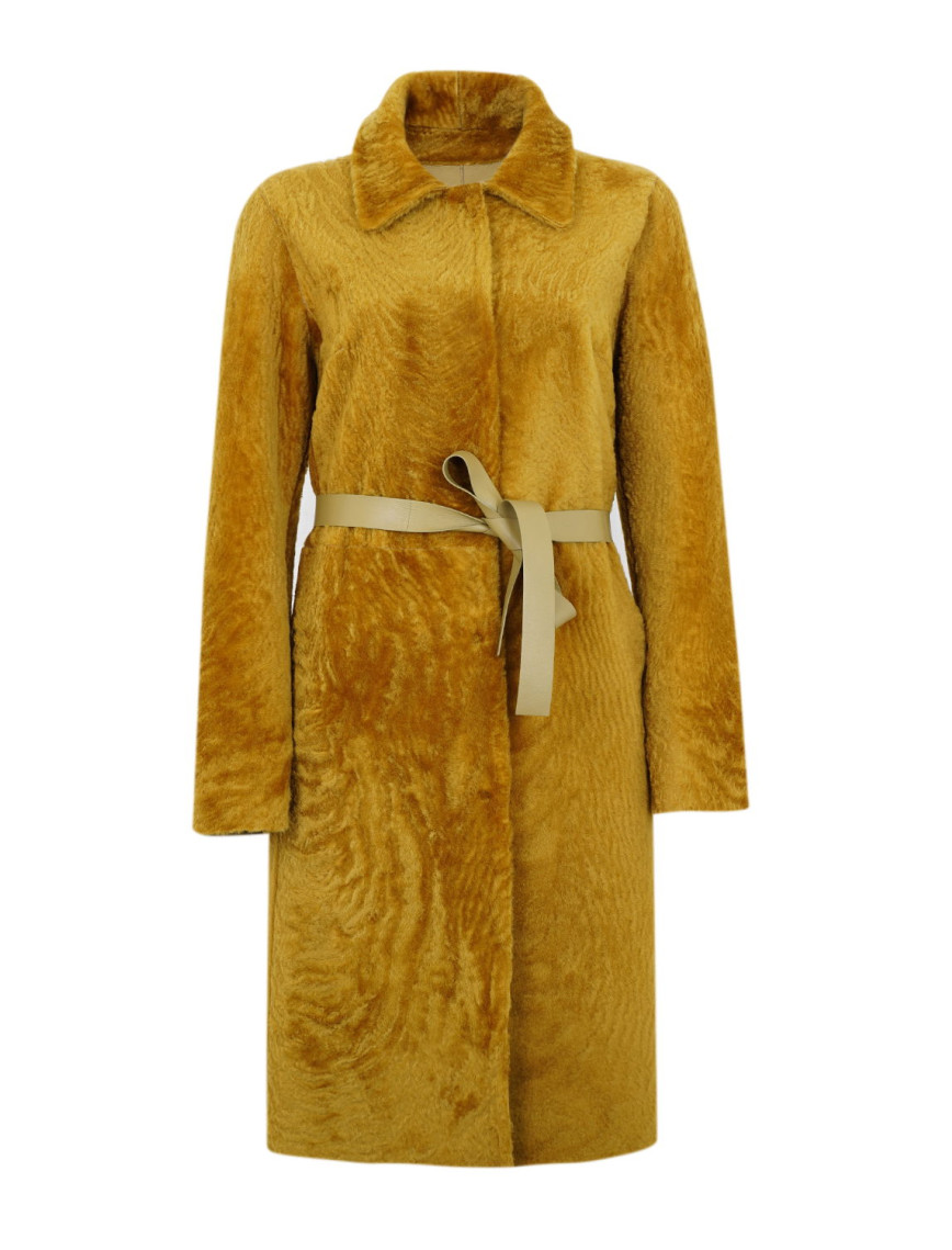 Charla Yeşil Kadın Çift Taraflı Yünlü Kaban Charla Yeşil Kadın Çift Taraflı Yünlü Kaban