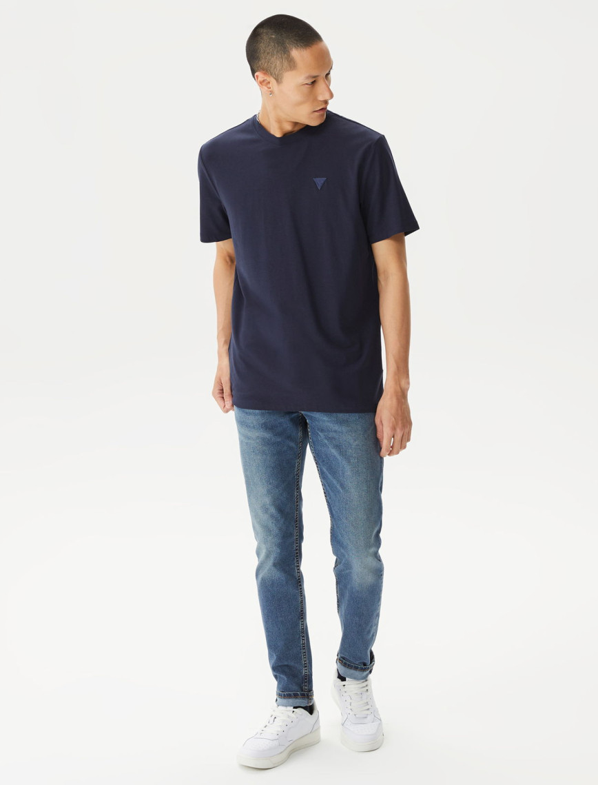 Guess Hedley Erkek Lacivert T-Shirt Guess Hedley Erkek Lacivert T-Shirt