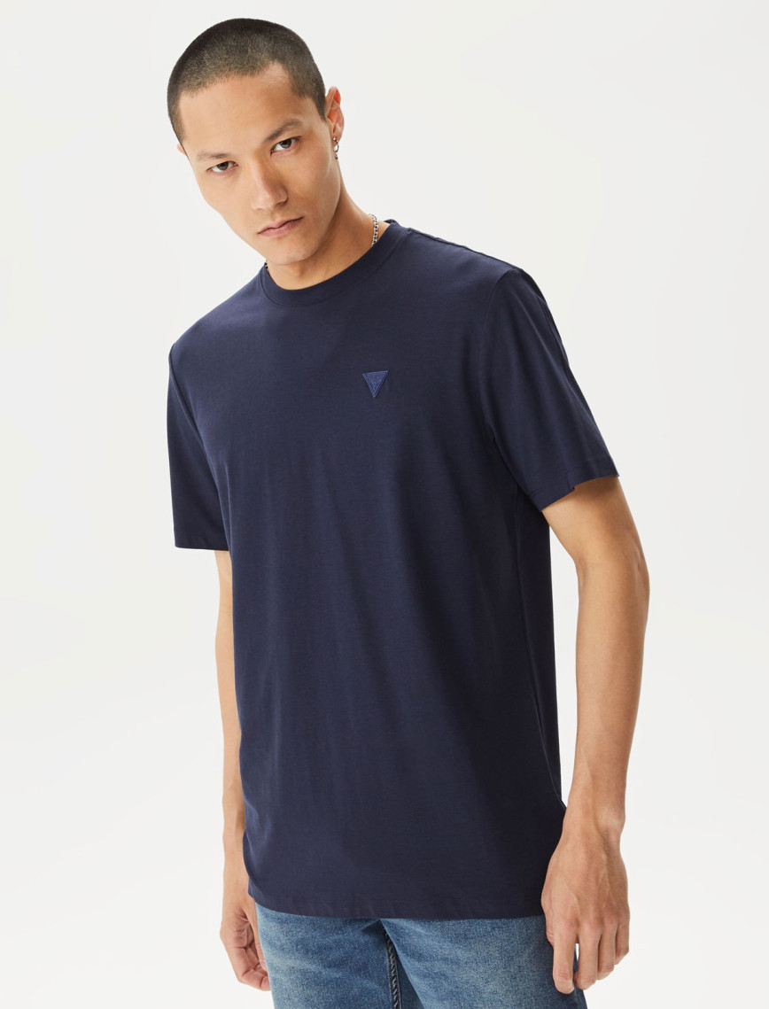 Guess Hedley Erkek Lacivert T-Shirt Guess Hedley Erkek Lacivert T-Shirt