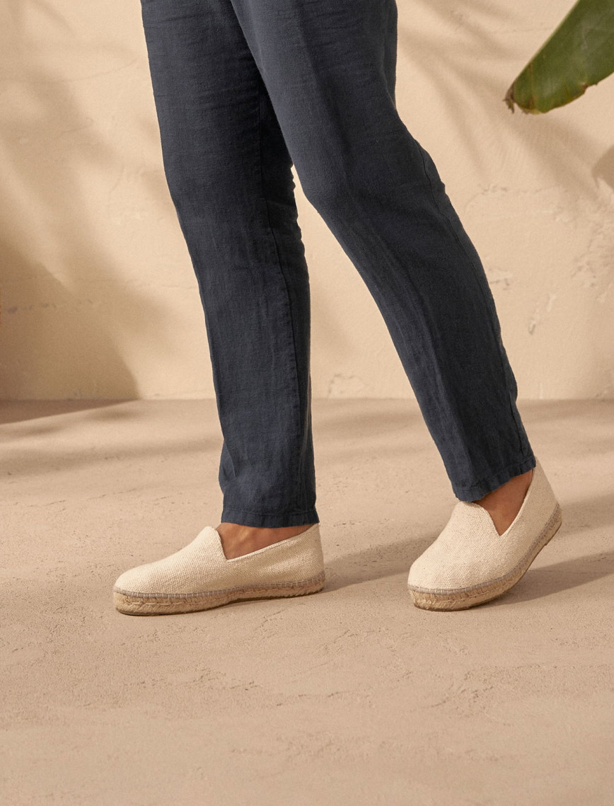 Manebi Erkek Krem Rengi Espadril Manebi Erkek Krem Rengi Espadril