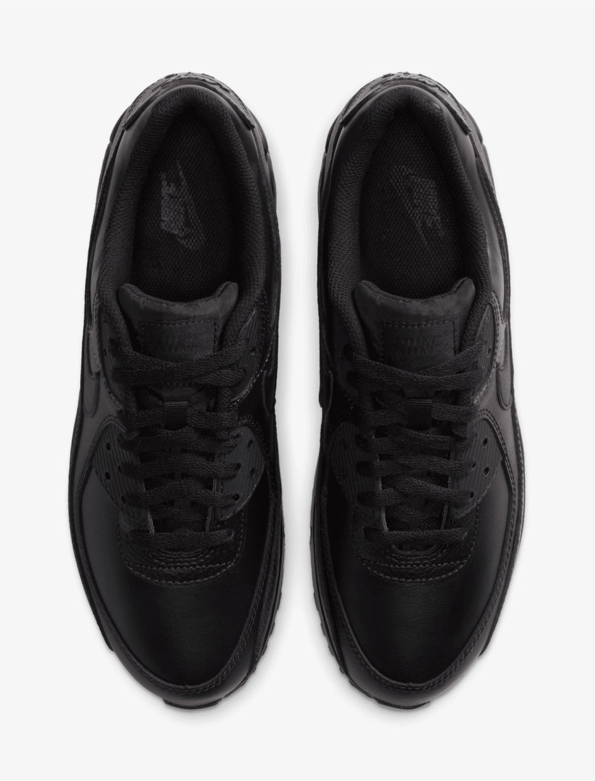 Nike Air Max 90 Leather Erkek Siyah Spor Ayakkabı Nike Air Max 90 Leather Erkek Siyah Spor Ayakkabı